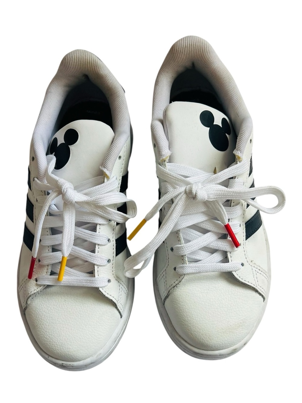 Disney | Adidas  Sneakers with Black Stripes Shoes